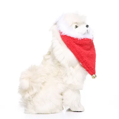 Pet christmas hat bib