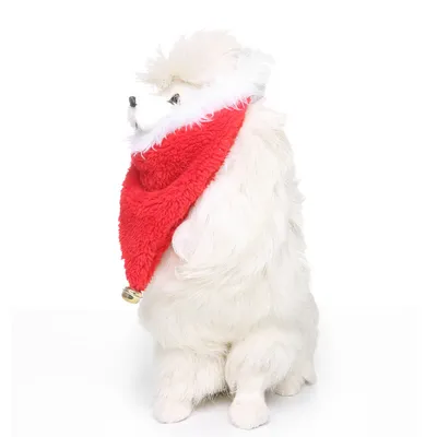 Pet christmas hat bib