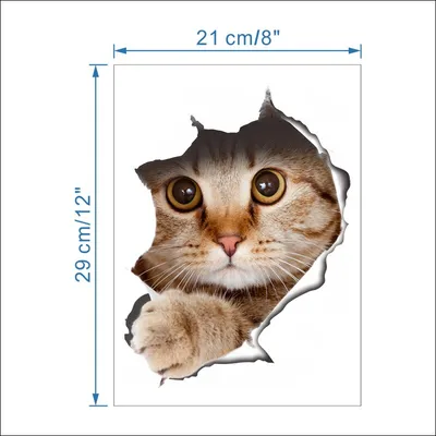 3d Animal Wall Sticker