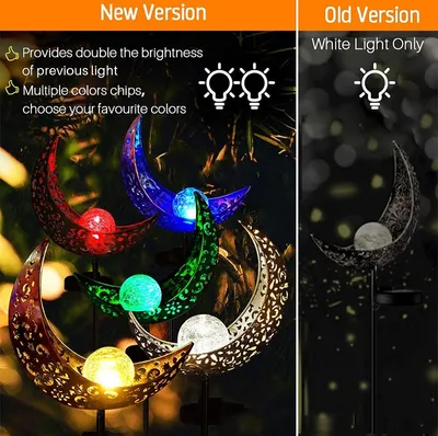 LED Solar Flame Light