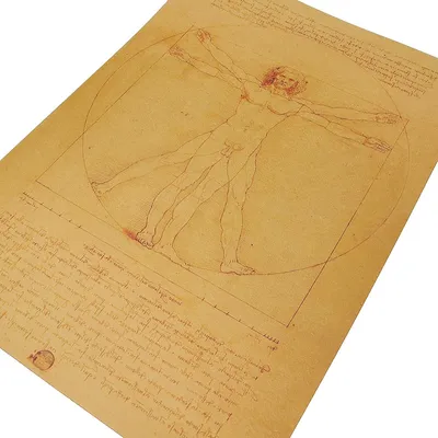 Da Vinci hand drawn
