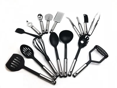 Silicone Kitchenware 24 PIECE Non Stick Pot Silicone Kitchenware Set