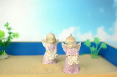 Color angel of Western characters
