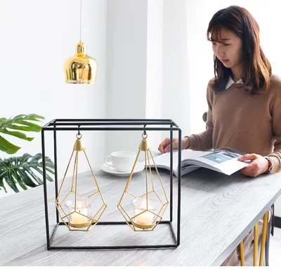 Light luxury candle holder