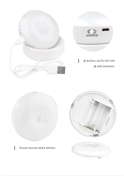 360 ° Rotary Sensor Light
