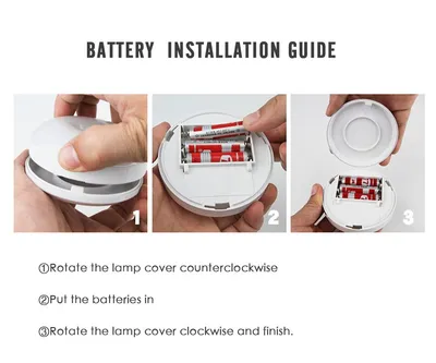 360 ° Rotary Sensor Light