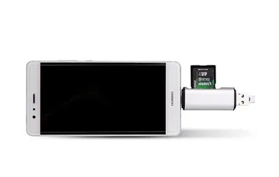 Multi-function OTG card reader
