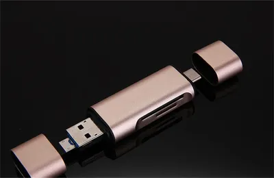 Multi-function OTG card reader
