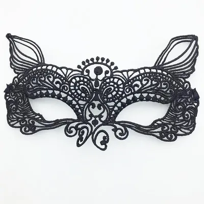new version of the indefinite catwoman lace mask