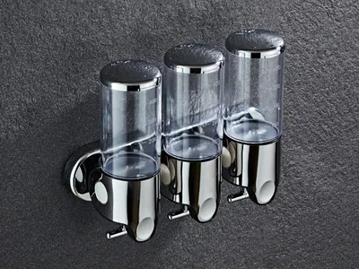 Hotel toilet wall-mounted soap dispenser