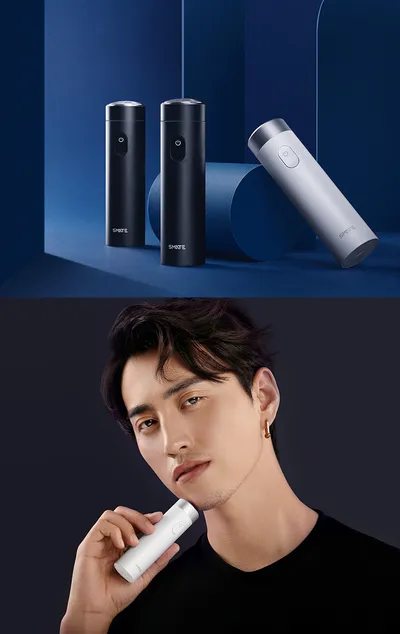 Electric shaver for men