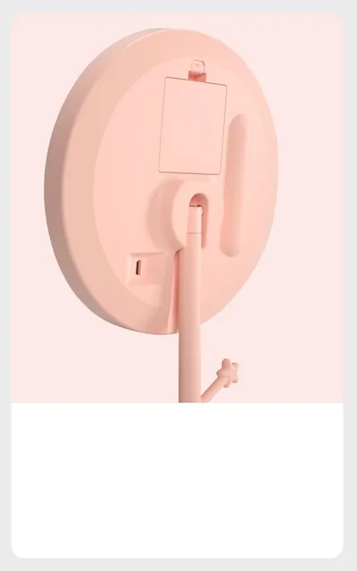 LED makeup mirror with light