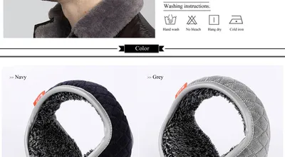 Winter earmuffs for men