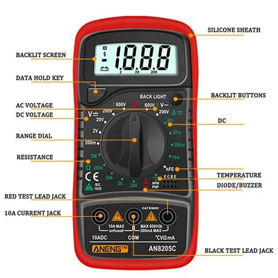 Portable high-precision digital display universal strap