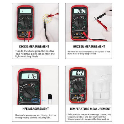 Portable high-precision digital display universal strap