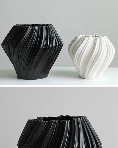 Art Vase Decoration Home Ceramic Craft Vase Decoration Soft