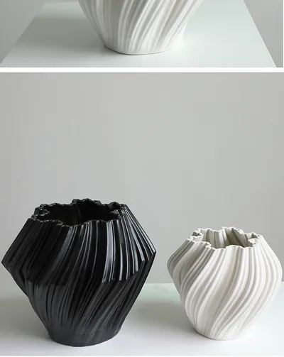 Art Vase Decoration Home Ceramic Craft Vase Decoration Soft