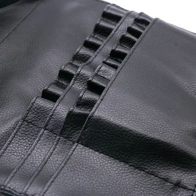 The crew carried diagonally heeled belt bags