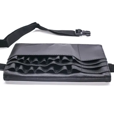 The crew carried diagonally heeled belt bags
