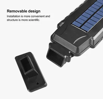 Solar lamp human body induction wall lamp