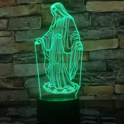 مصباح LED ثلاثي الأبعاد للأطفال، يعمل باللمس، مزود بمنفذ USB، مصباح طاولة، ضوء نوم للأطفال