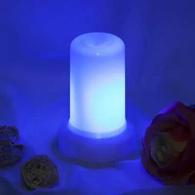 ضوء اللهب بتقنية LED