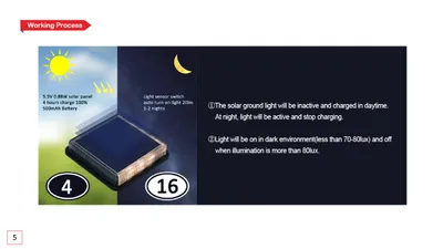Solar outdoor garden light