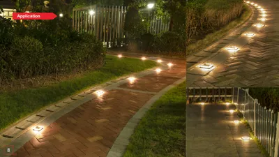 Solar outdoor garden light