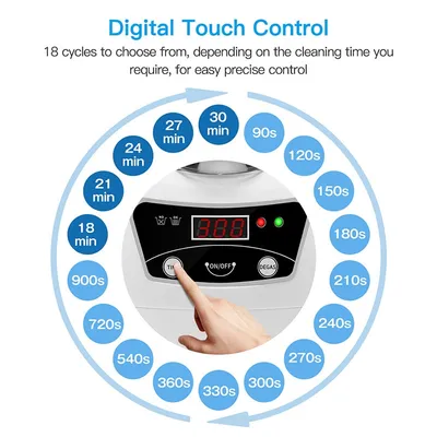 Ultrasonic cleaning machine for home