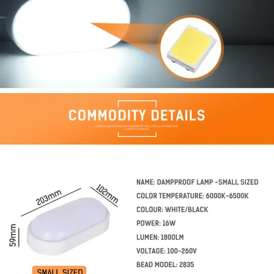 LED wall light moisture-proof porch light