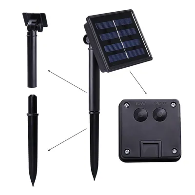 LED Outdoor Water Drops Solar Lamp String Lights LED Fairy Holiday Christmas Party Garland Garden Waterproof