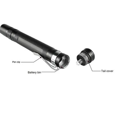 ED light flashlight Mini LED flashlight