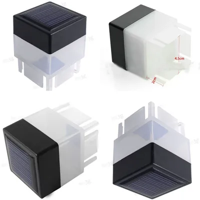 Outdoor solar column lamp solar fence fence lamp