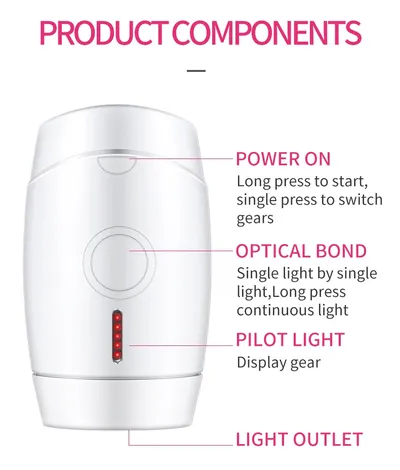 Home laser hair removal instrument