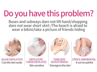Home laser hair removal instrument