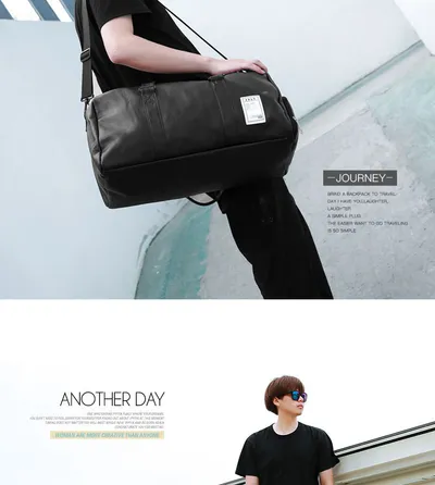 Men's and women's shoes sports fitness bag