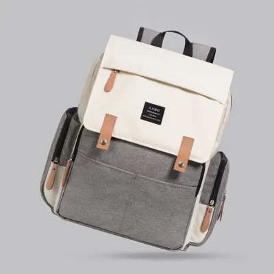 LAND Mommy Diaper Bags Landuo Mother Large Capacity Travel Nappy Backpacks with changing mat Convenient Baby Nursing Bags MPB86