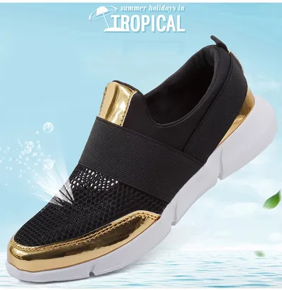 Breathable mesh casual women's shoes