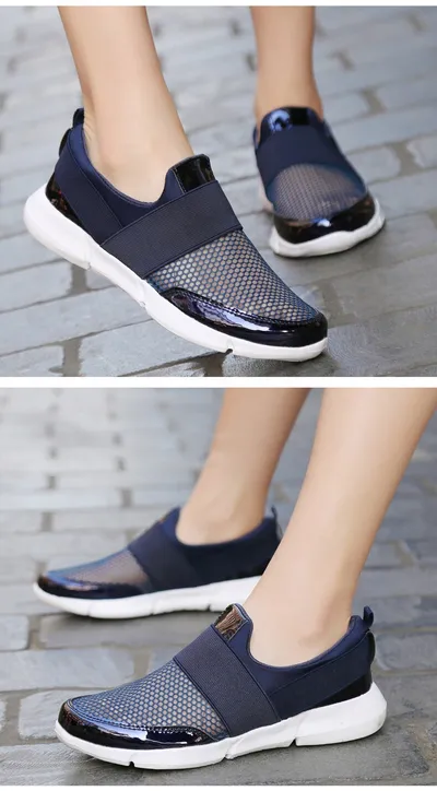 Breathable mesh casual women's shoes
