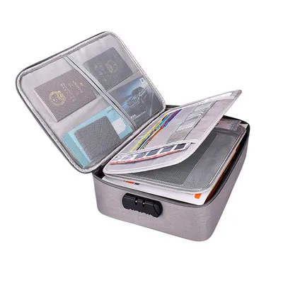Multi-layer document storage bag