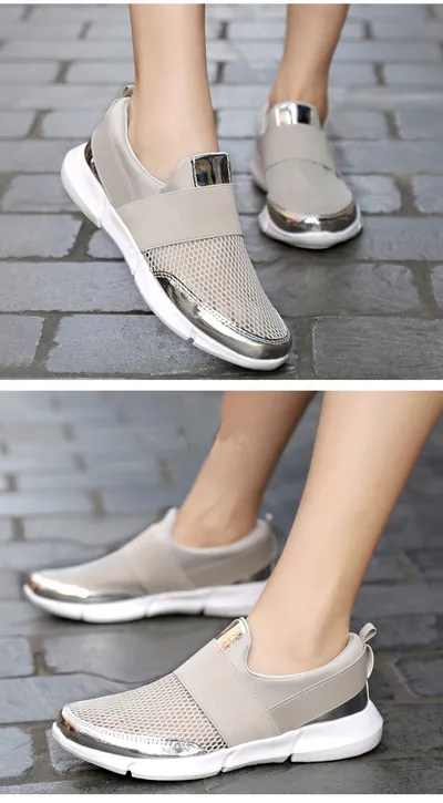 Breathable mesh casual women's shoes