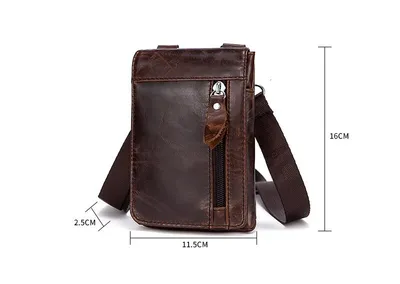 Men wear small belt bag