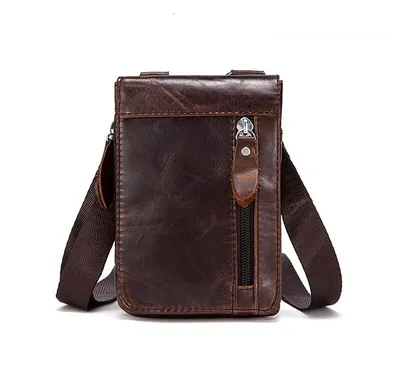Men wear small belt bag