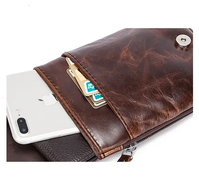 Men wear small belt bag