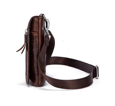 Men wear small belt bag