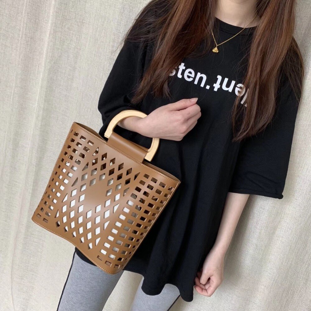 Casual handbag hollow shoulder bag