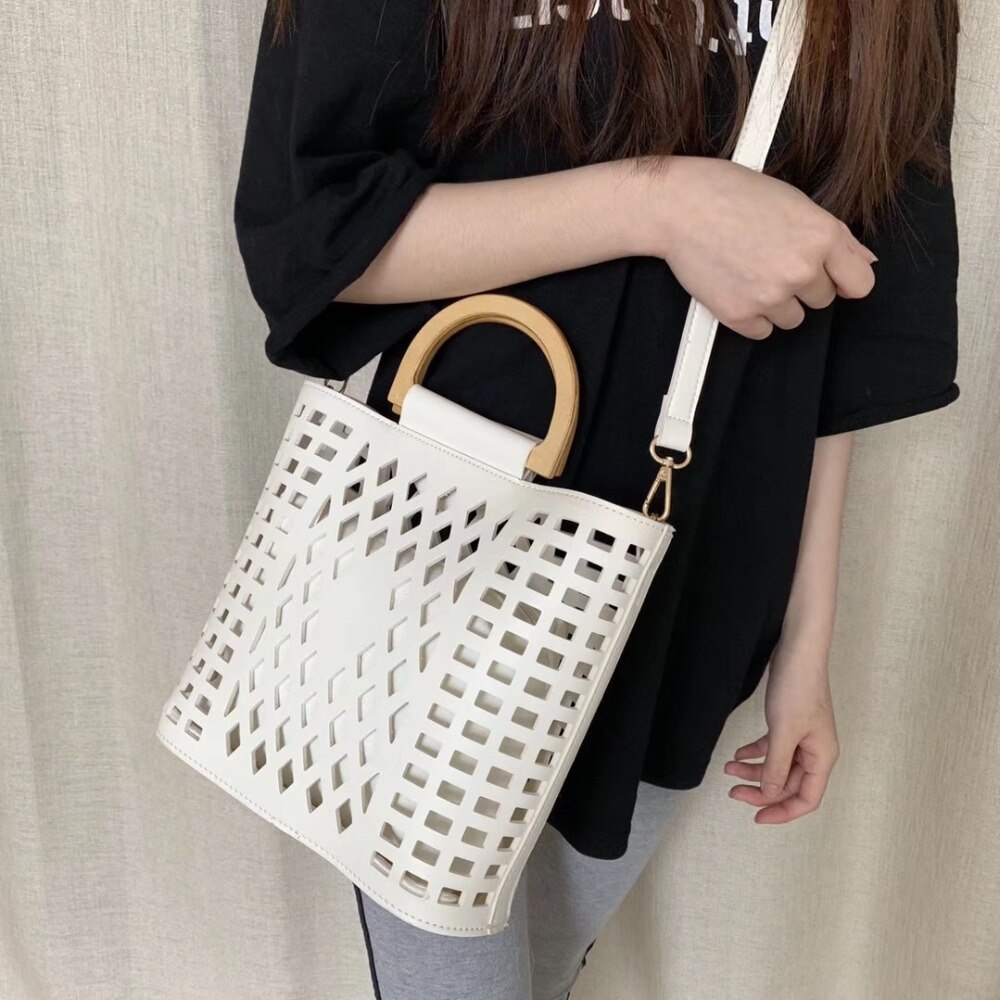 Casual handbag hollow shoulder bag