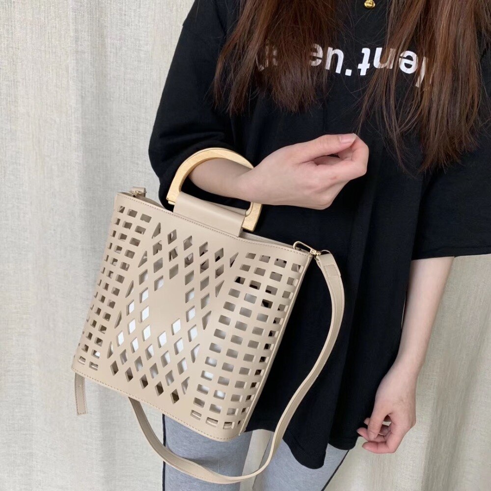 Casual handbag hollow shoulder bag