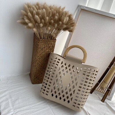 Casual handbag hollow shoulder bag