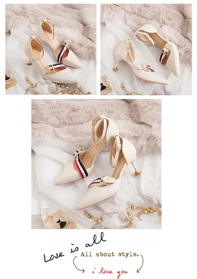 Fashionable casual street shot bag pointe shoes